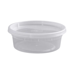 08 oz Deli Clear Soup Container (240-pack)