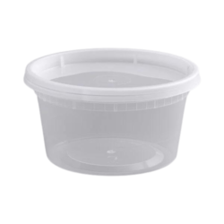 12 oz Deli Clear Soup Container  (240-pack)