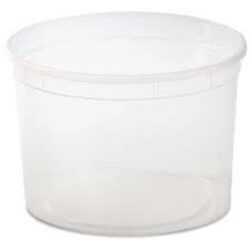 Deli Clear Soup Container 64oz (150-Pack)