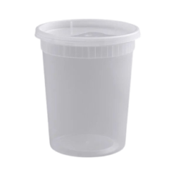 Deli Clear Soup Container 32oz – (240 Pack)