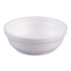 Dart 6B20 6 oz White Foam Container (1,000/case)