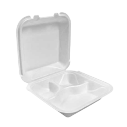 Darnel Medium 3-Compt Foam Container (200/Case)